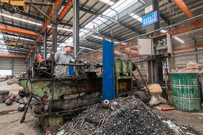 宣威网架配件车间